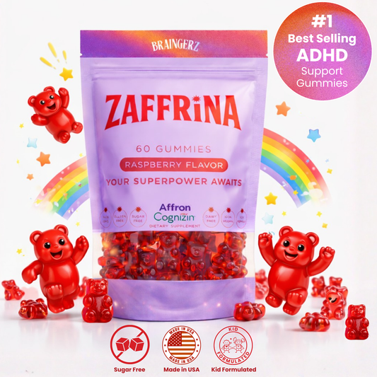 Zaffrina Gummies - The #1 ADHD Gummies 23,000+ Parents Call 'Life-Changing'